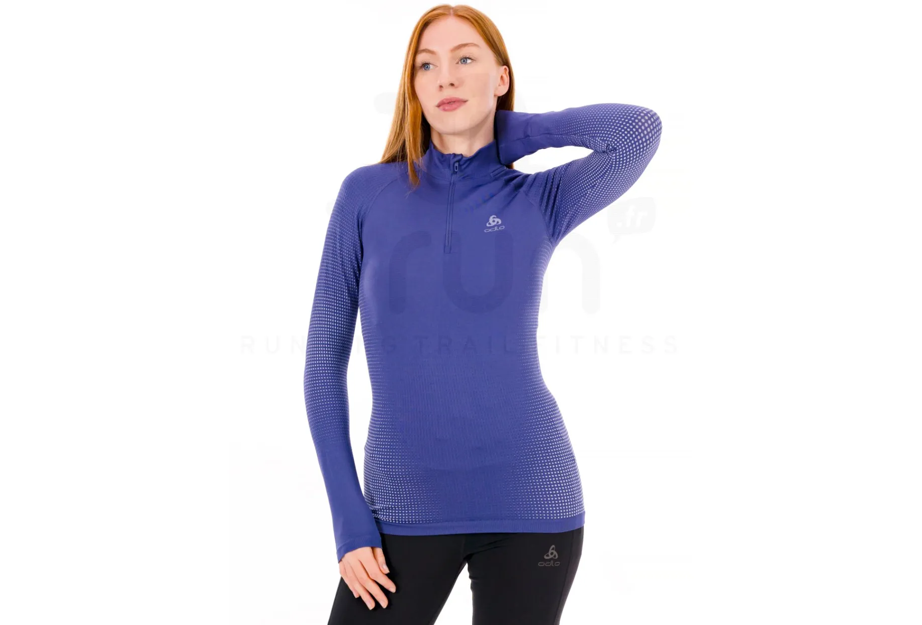 Odlo camiseta manga larga Performance Warm ECO 1/2 zip