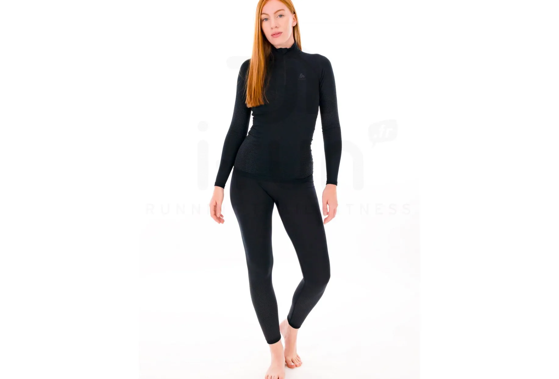 Odlo camiseta manga larga Performance Warm ECO 1/2 zip