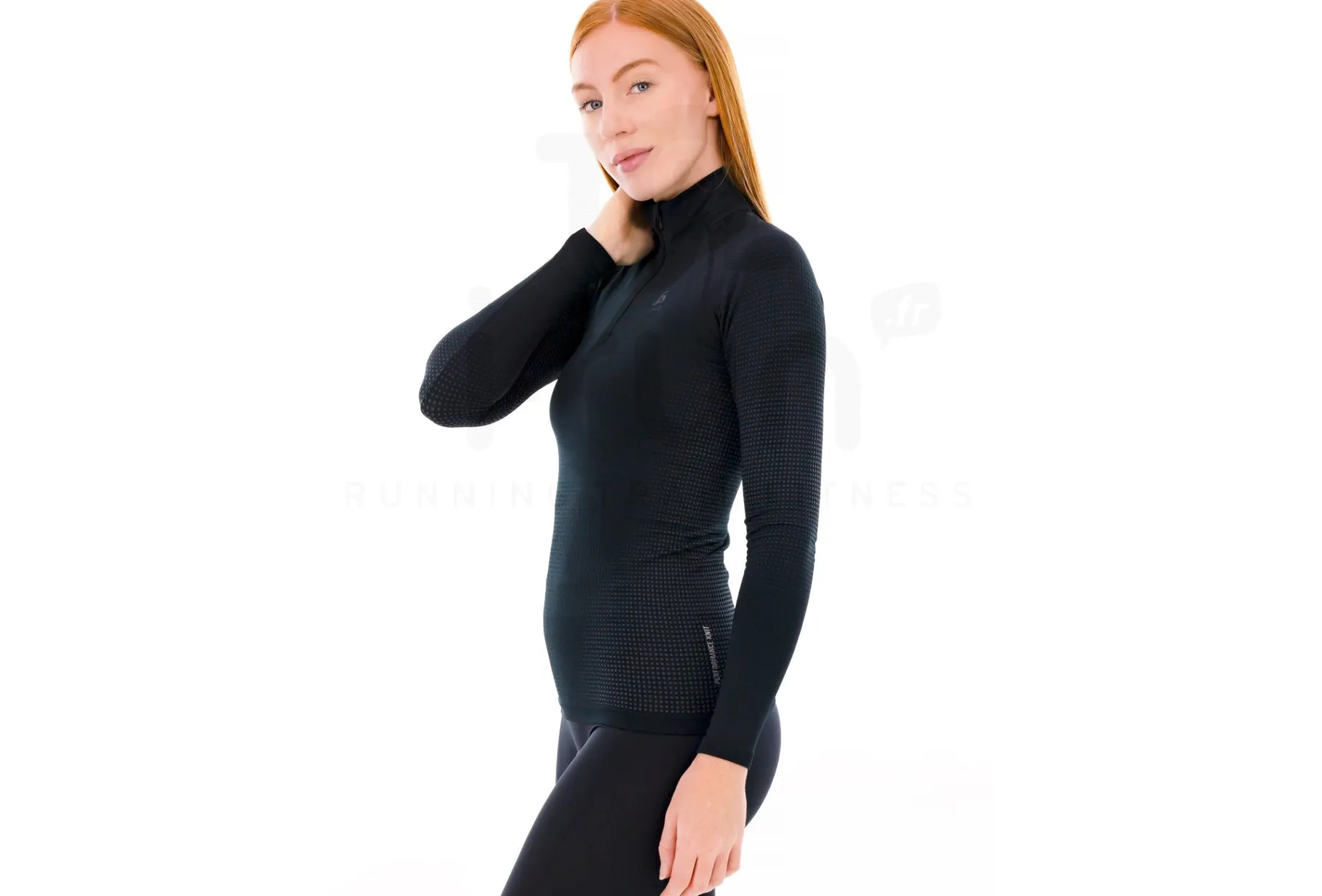 Odlo camiseta manga larga Performance Warm ECO 1/2 zip