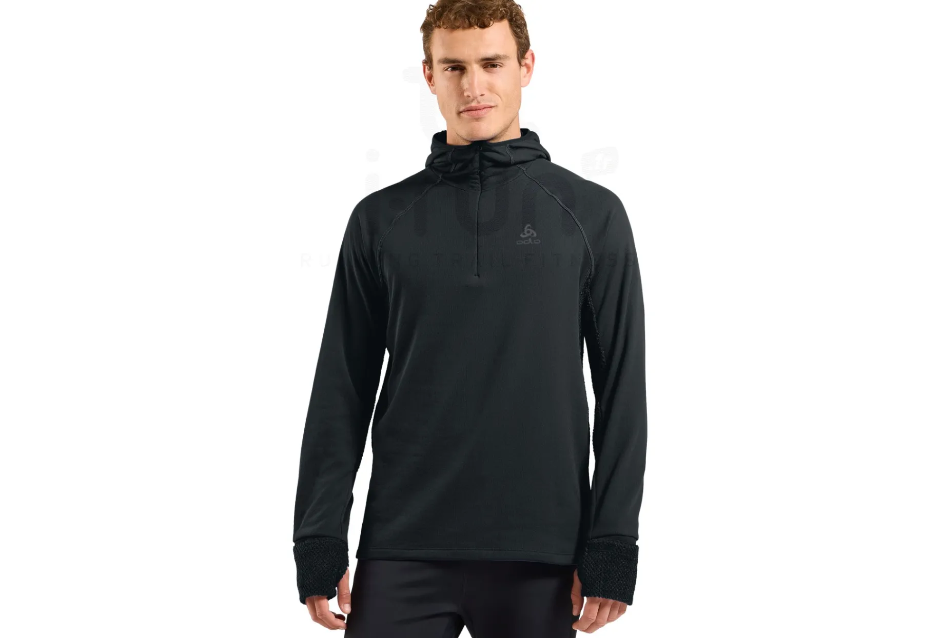 Odlo camiseta manga larga X-Alp 1/2 Zip