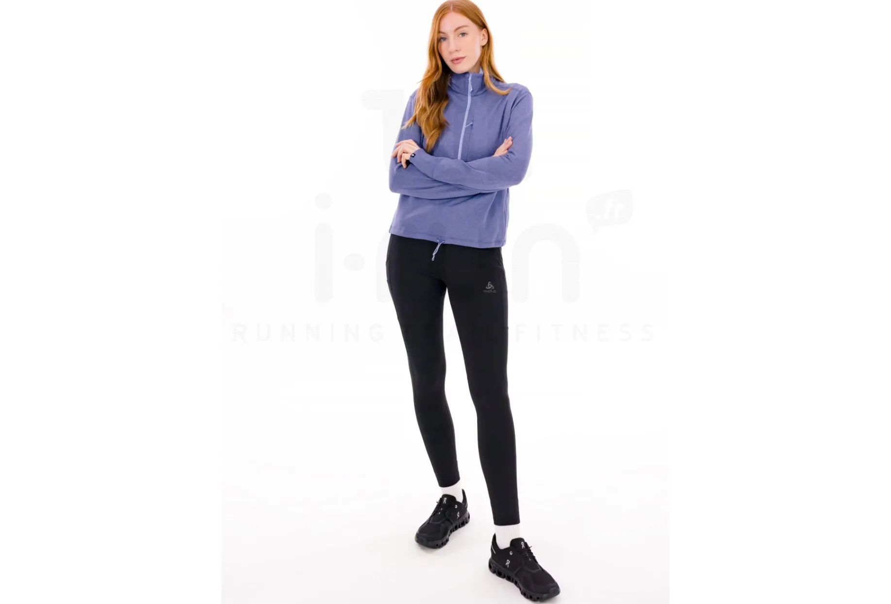 Odlo forro polar Mid Layer 1/2 Zip Roy