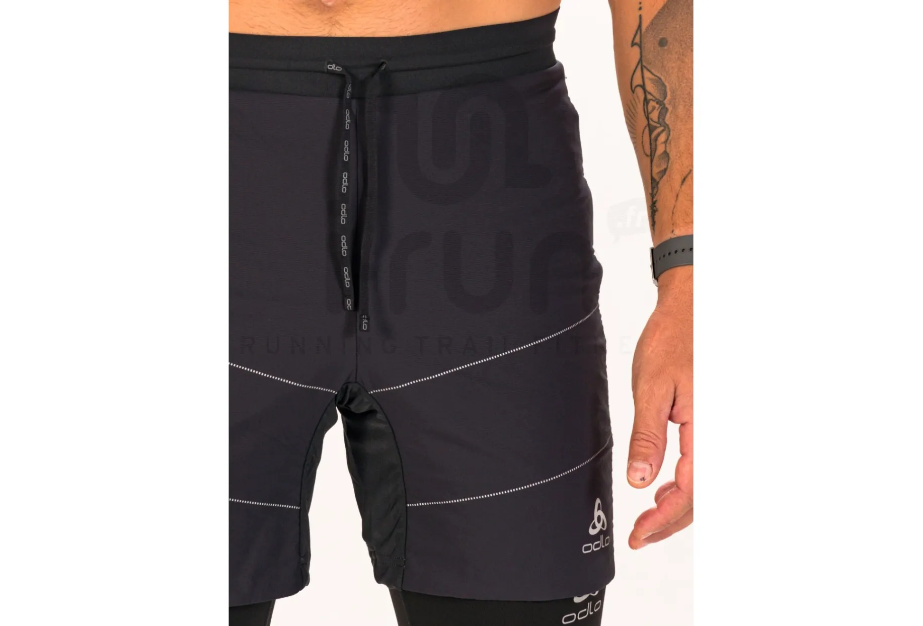 Odlo pantalón corto Run Easy S-Thermic ECO