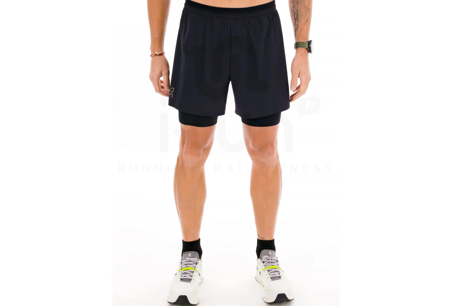 On-Running pantalón corto Performance 2 en 1