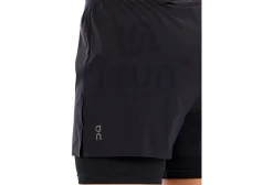 On-Running pantalón corto Performance 2 en 1