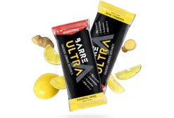 OVERSTIMS Barrita energética Ultra - banana y chocolate limón y jengibre