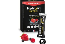 OVERSTIMS bebida energética Hydrixir Ultra Frutos rojos - 10 sobres