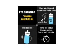 OVERSTIMS bebida energética Hydrixir Ultra Té de melocotón - 1 sobre