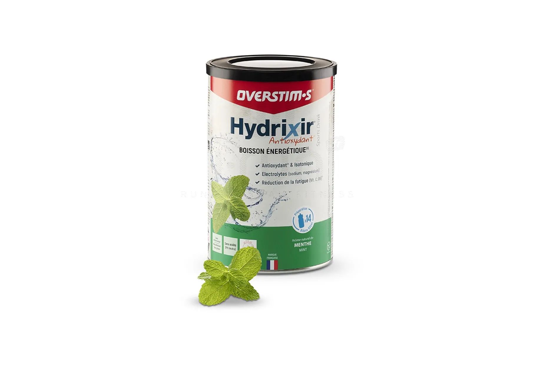 OVERSTIMS bebida isotónica Hydrixir 600g - Menta