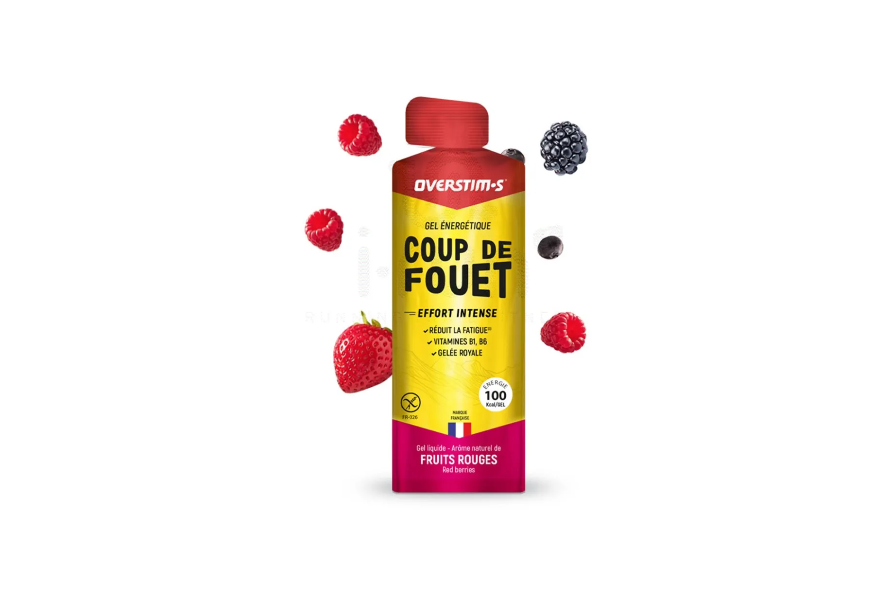 OVERSTIMS gel energético Coup de Fouet - frutos rojos Frutos rojos