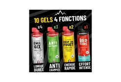 OVERSTIMS Pack energético Sélection Performance Liquide 10 Gels