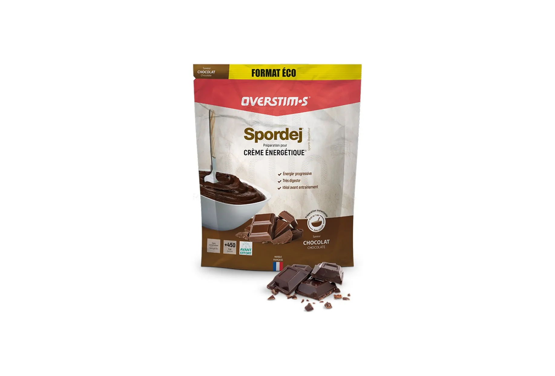 OVERSTIMS Spordej 1,5 kg - Chocolat