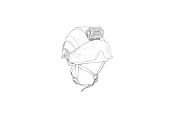 Petzl pletina adhesiva Helmet Adapt