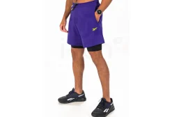 Reebok pantalón corto Les Mills 2 en 1