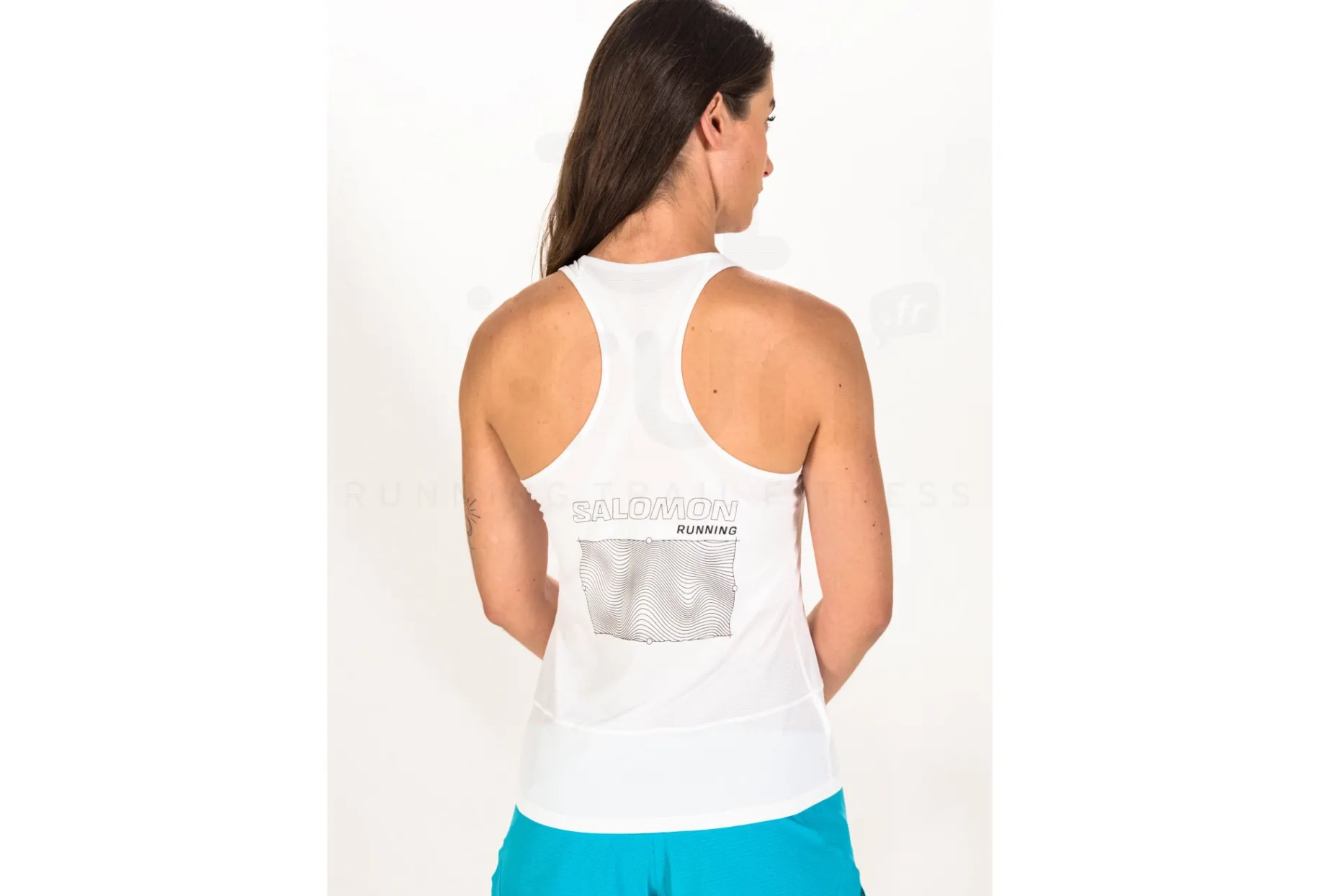 Salomon camiseta de tirantes Cross Run GFX