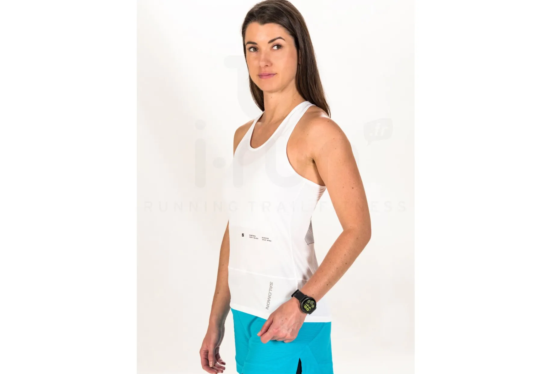 Salomon camiseta de tirantes Cross Run GFX