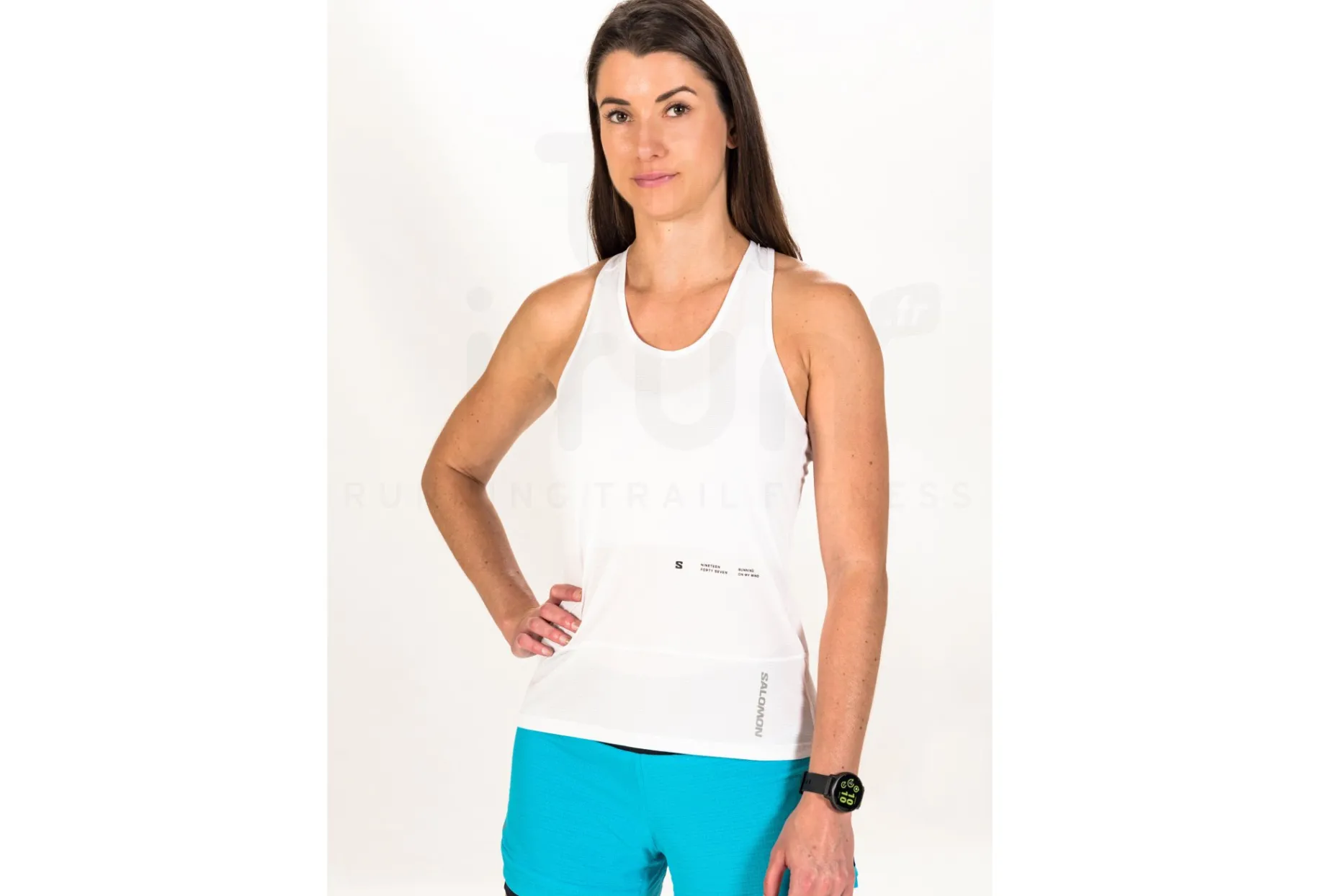 Salomon camiseta de tirantes Cross Run GFX
