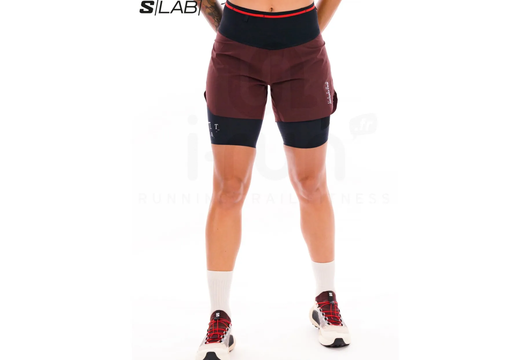 Salomon pantalón corto S-Lab Ultra 2 en 1