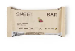 SANTAMADRE Barrita energética Sweet bar Chocolate blanco y arándanos