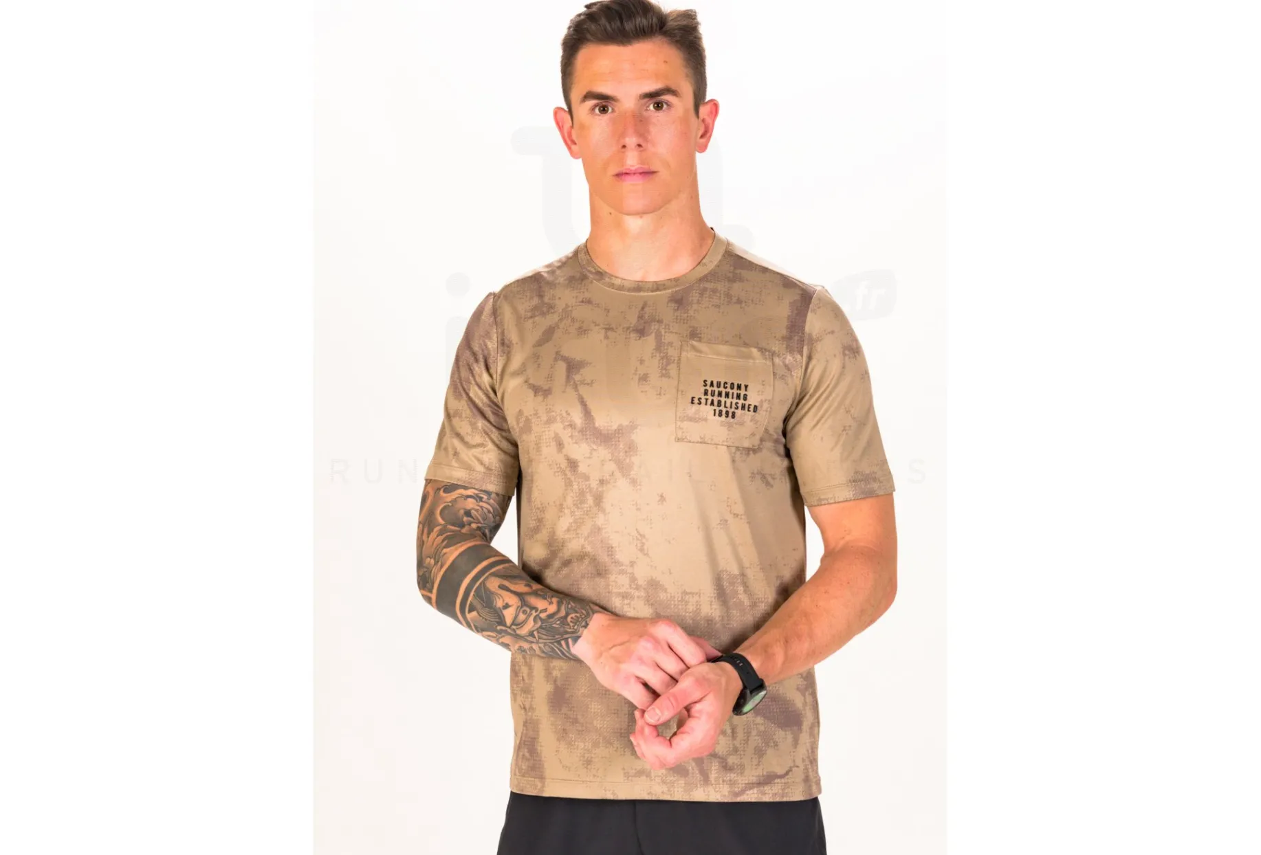 Saucony camiseta manga corta Explorer