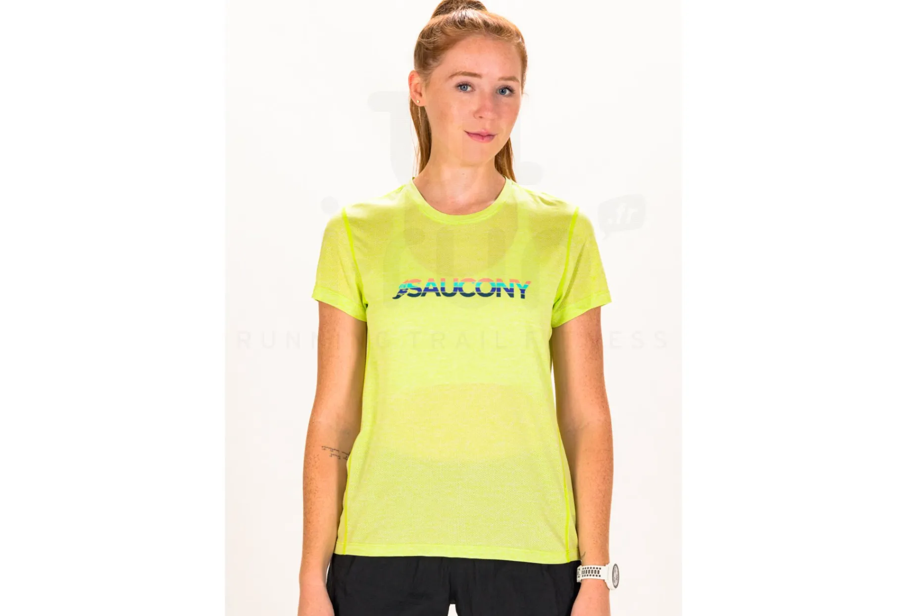 Saucony camiseta manga corta Stopwatch Graphic
