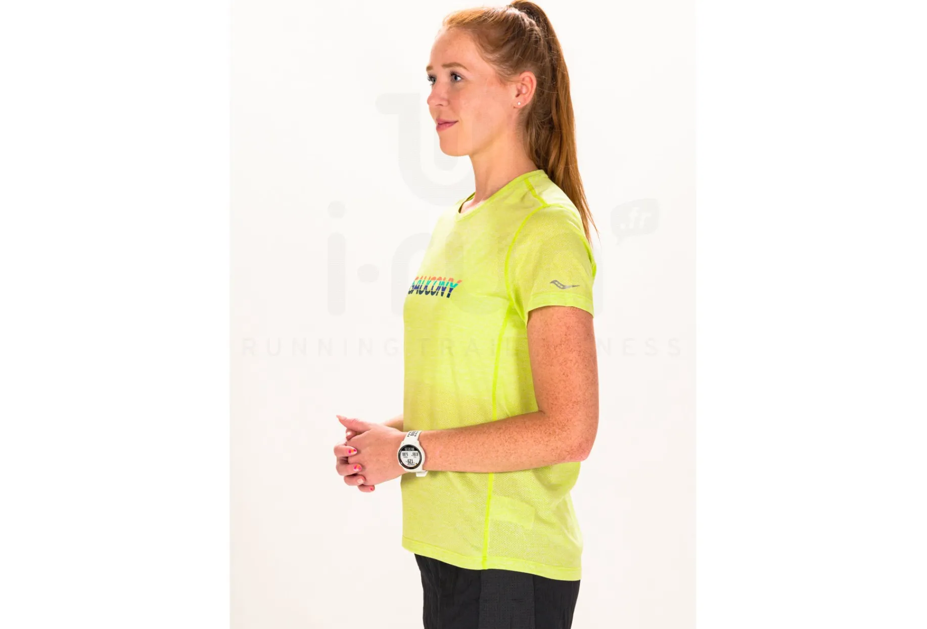 Saucony camiseta manga corta Stopwatch Graphic