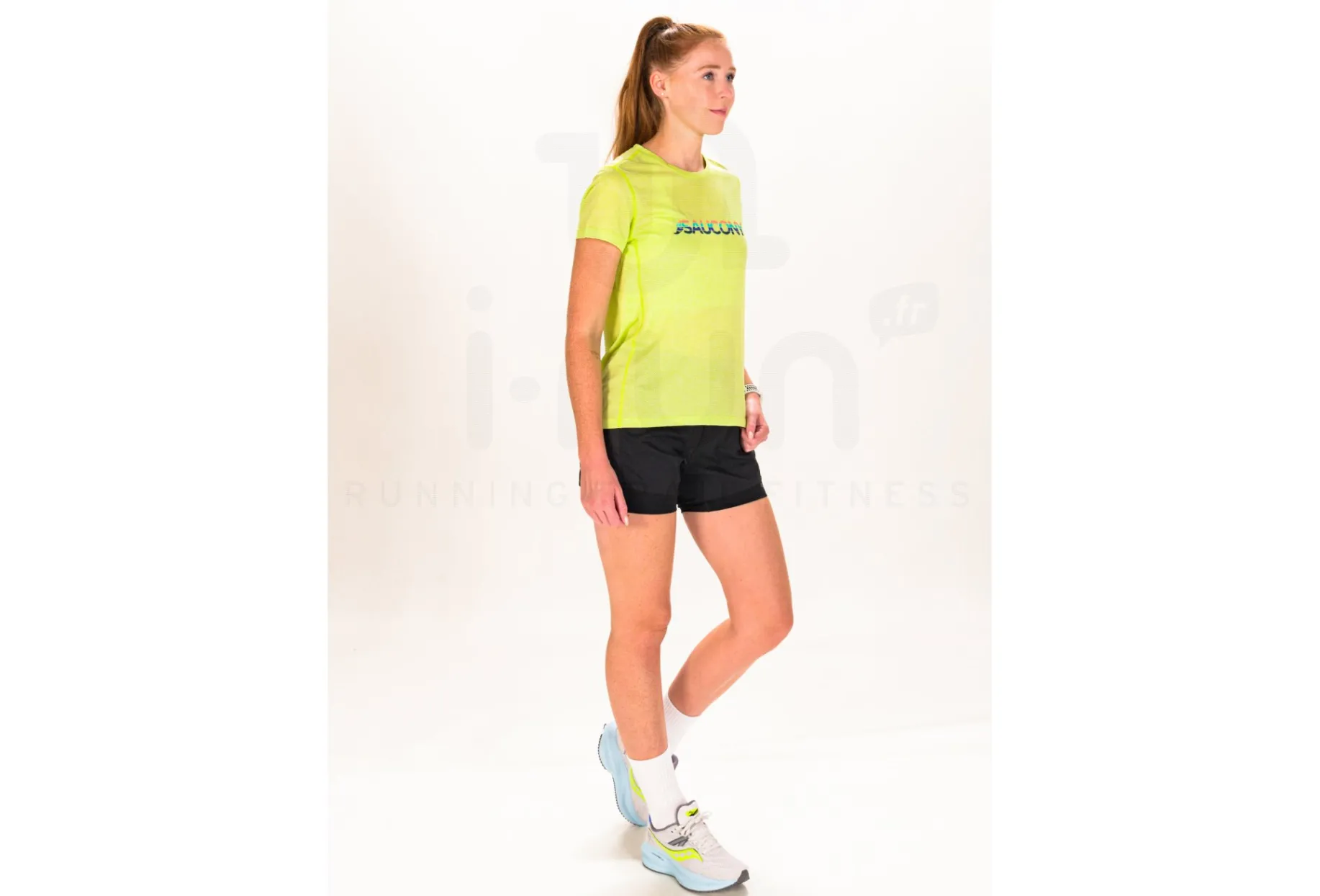 Saucony camiseta manga corta Stopwatch Graphic
