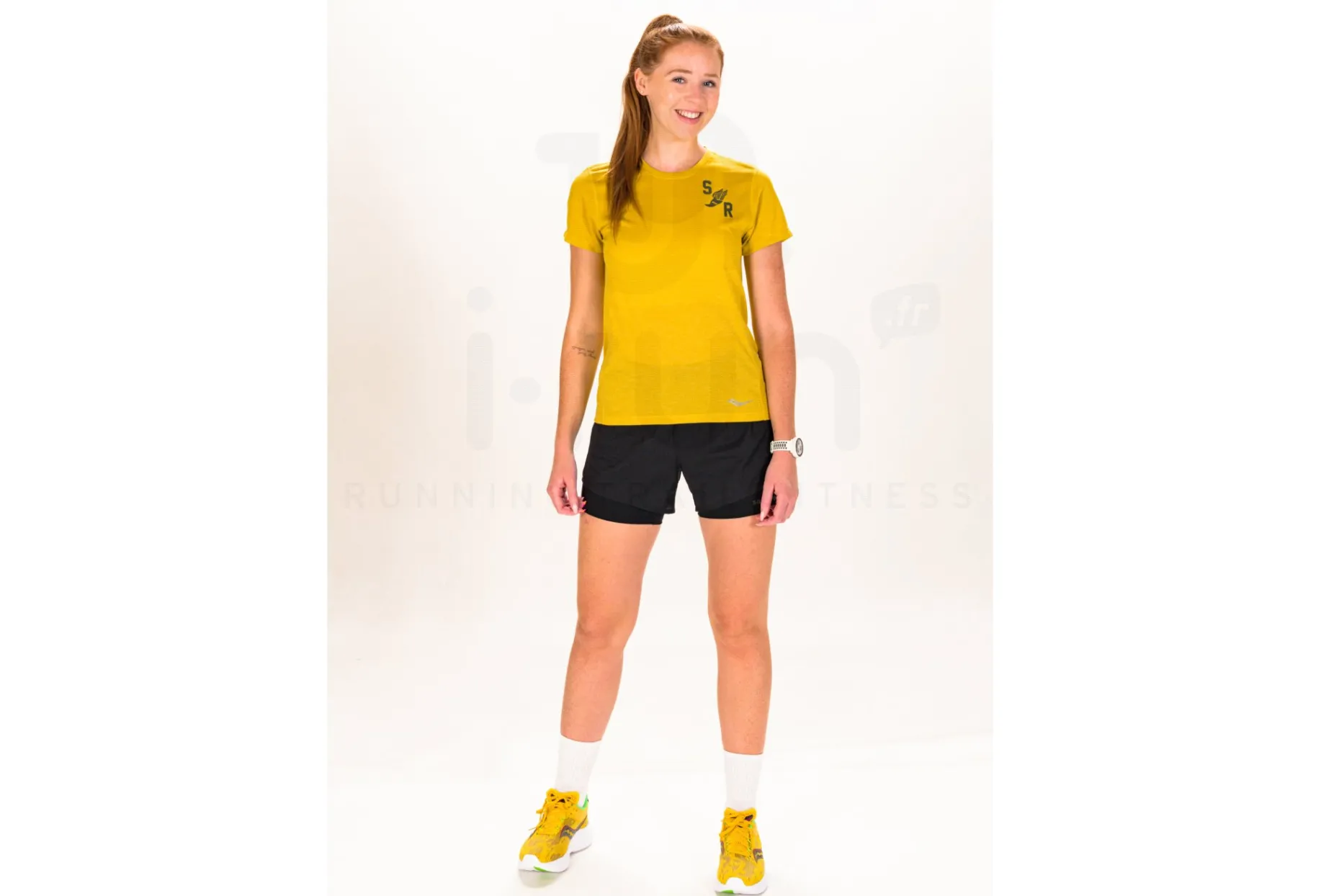 Saucony camiseta manga corta Stopwatch Graphic