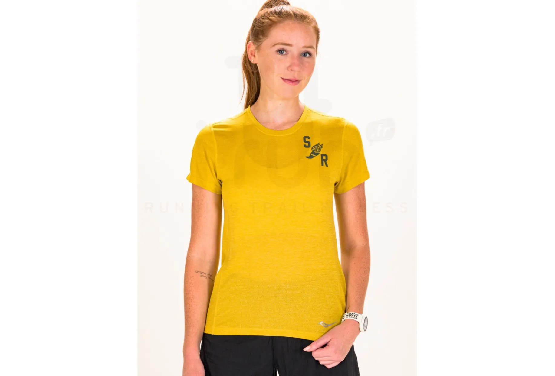 Saucony camiseta manga corta Stopwatch Graphic