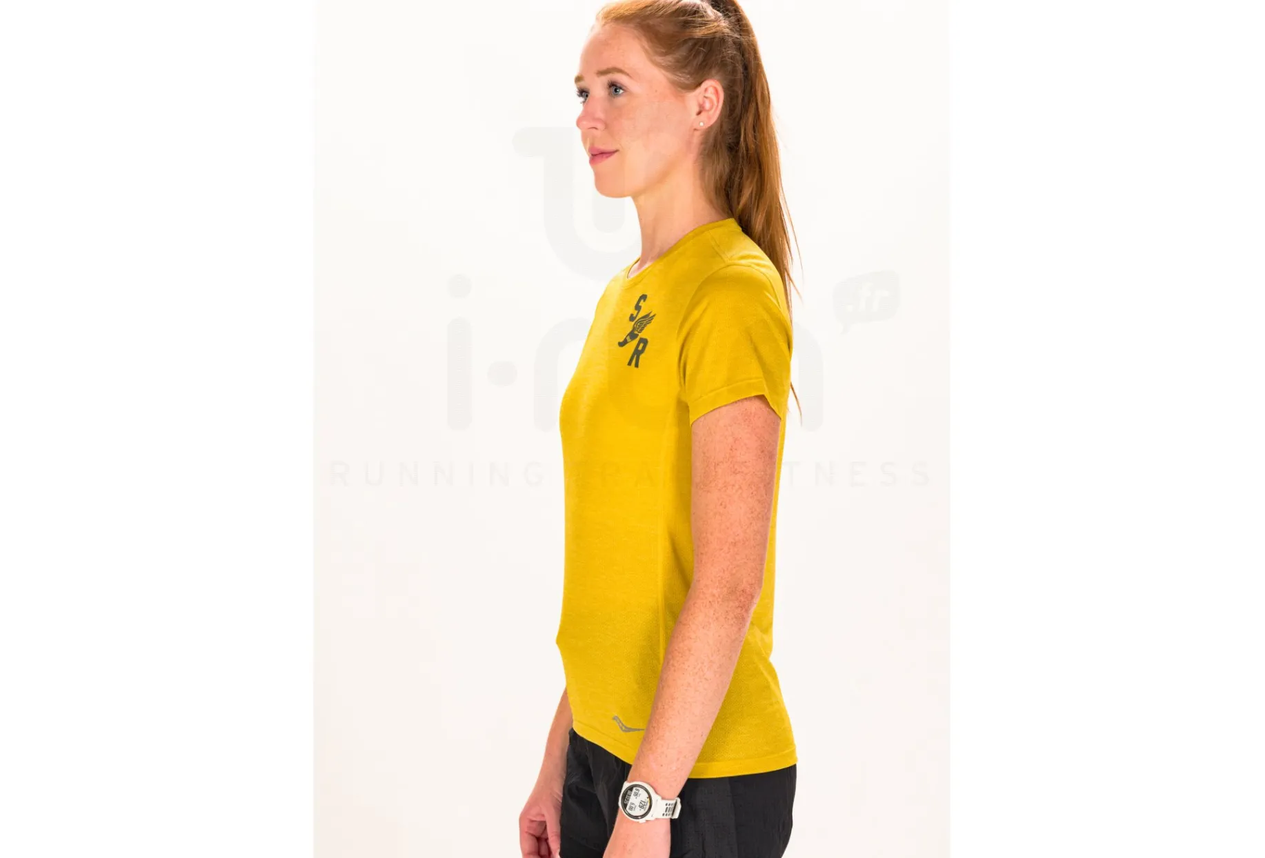 Saucony camiseta manga corta Stopwatch Graphic