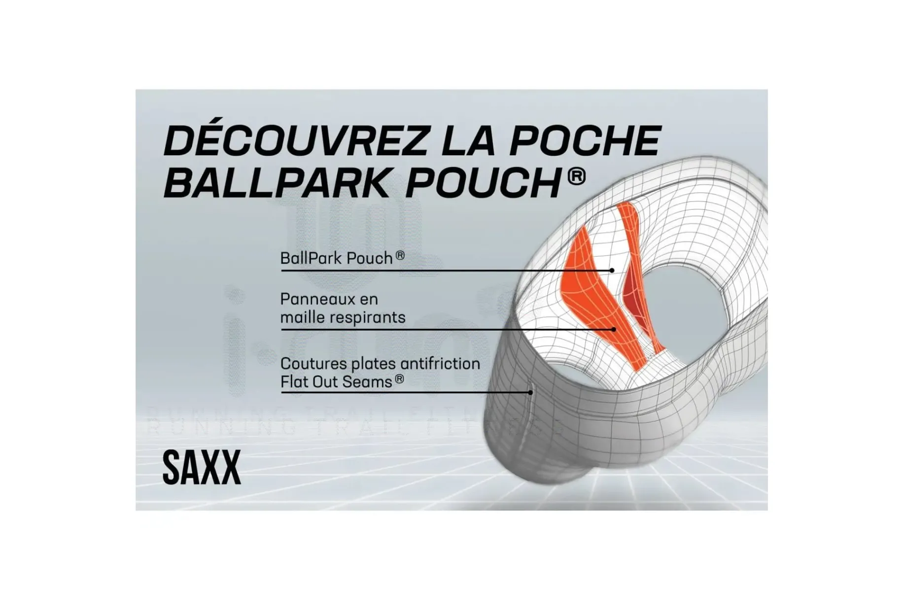 Saxx Essential Performance Mesh x3