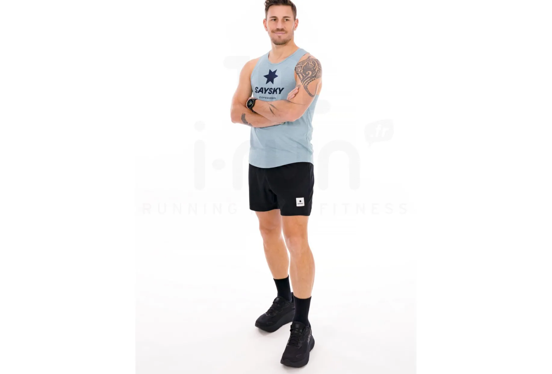 Saysky camiseta de tirantes Logo Combat Logo