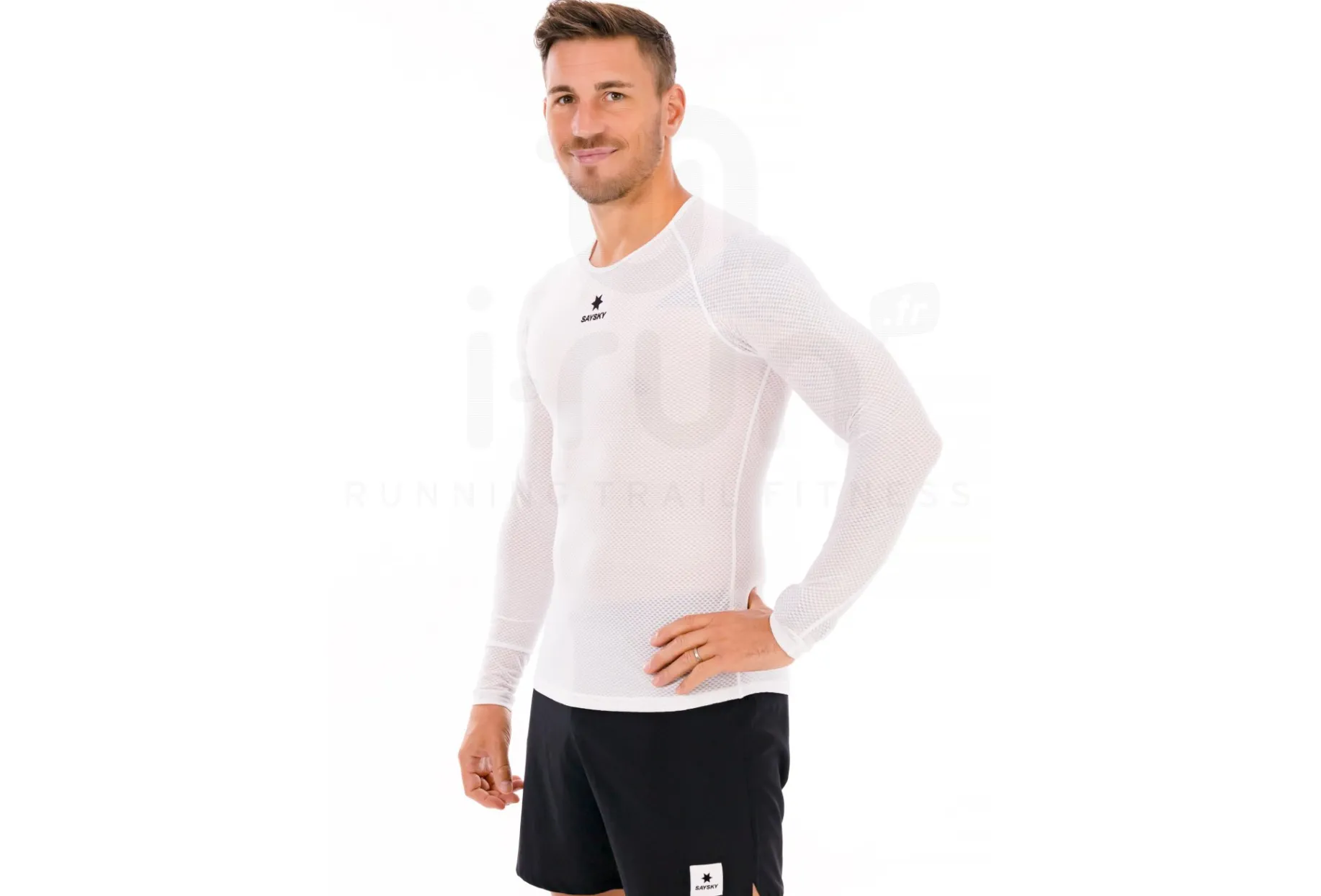 Saysky camiseta manga larga Mesh Base Layer
