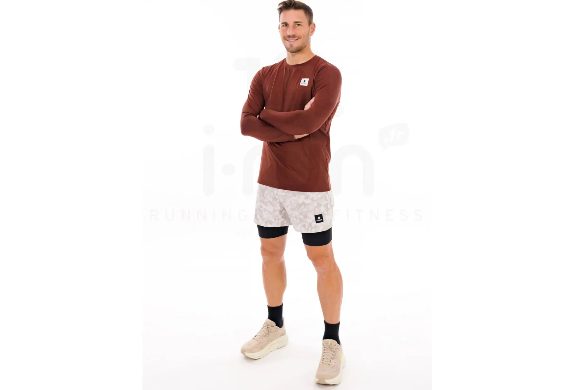 Saysky pantalón corto Camo Pace 2 en 1