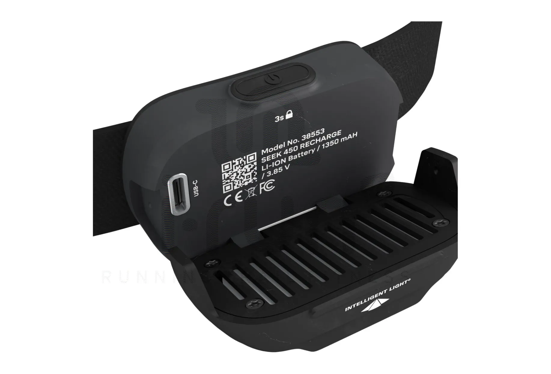 Silva linterna frontal Seek 450 Recharge