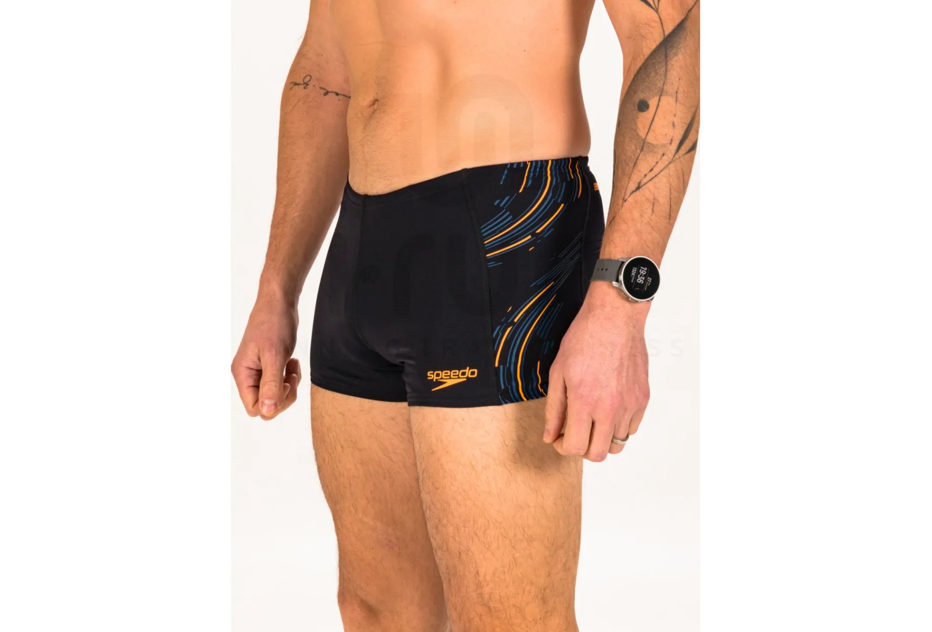 Speedo bañador tipo bóxer Aquashort Tech Panel