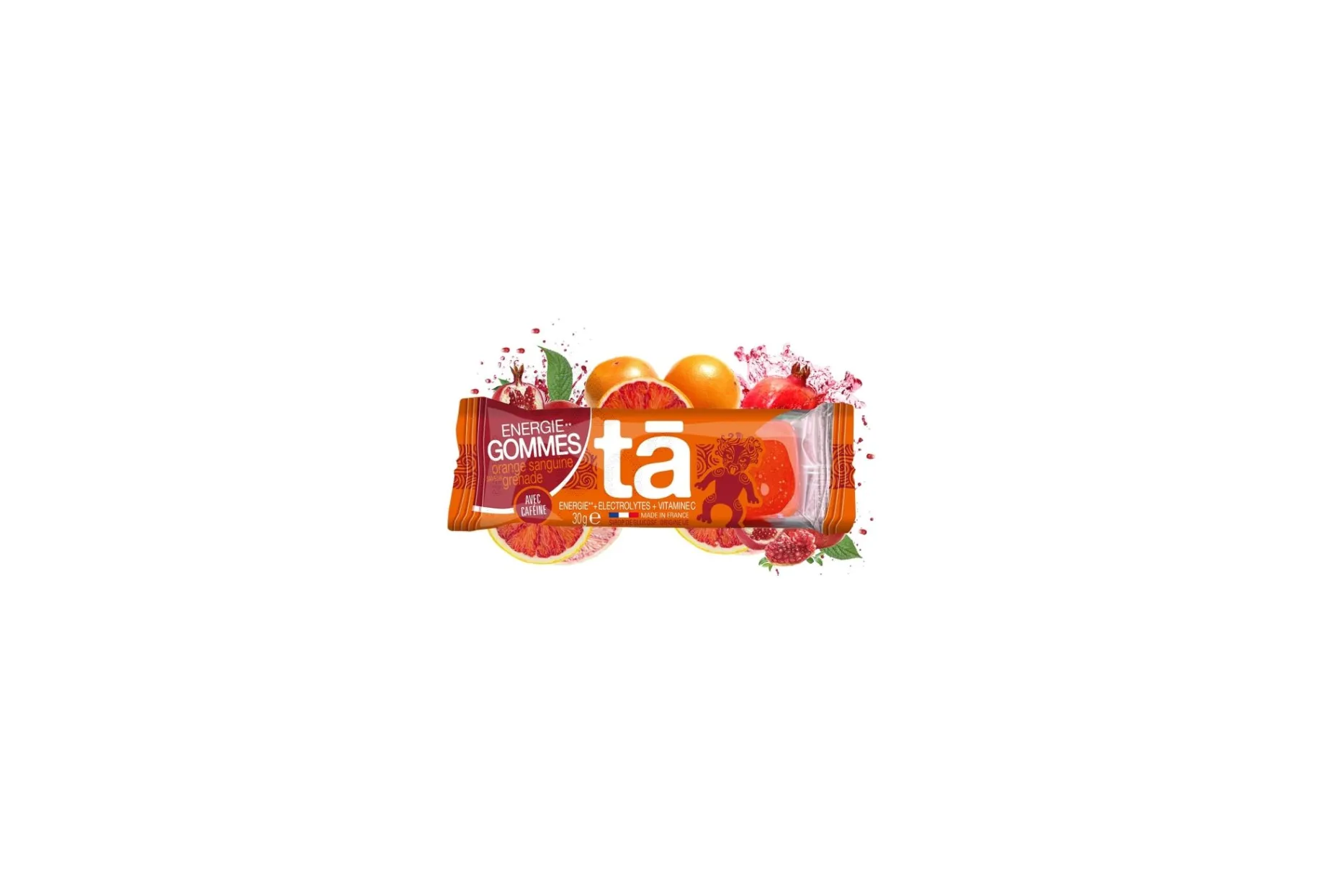 Ta Energy gominolas energéticas Naranja y granada