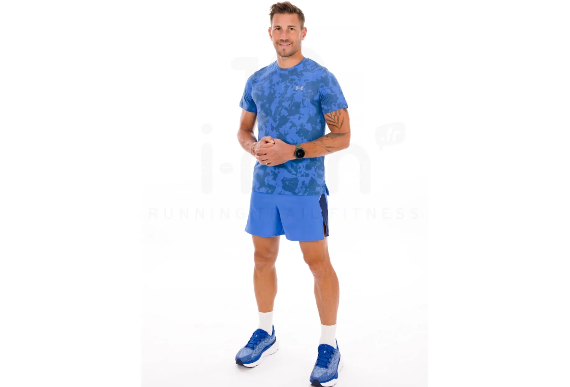 Under Armour camiseta manga corta Launch Imprimir