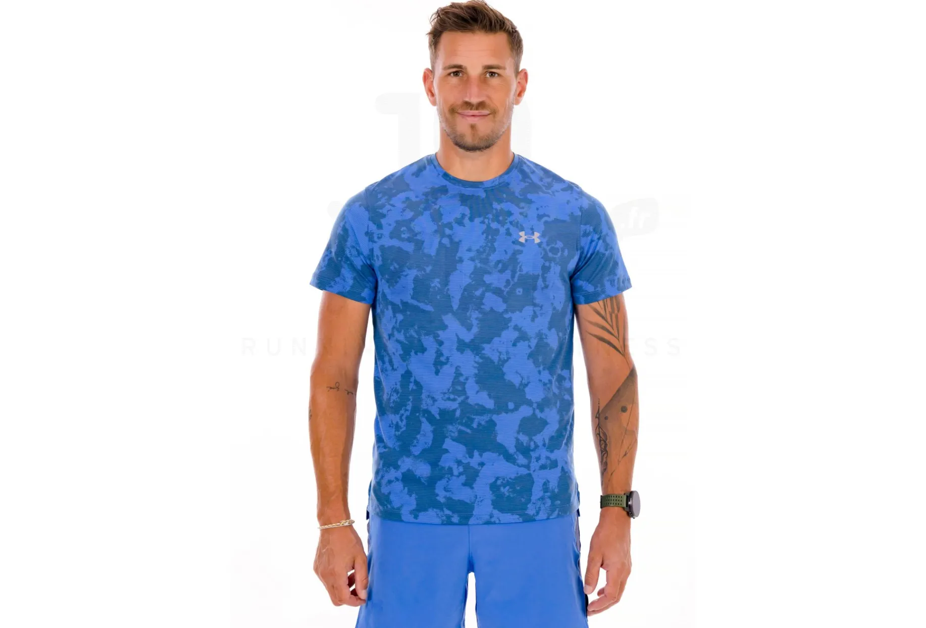 Under Armour camiseta manga corta Launch Imprimir