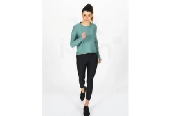 Under Armour camiseta manga larga Run Anywhere Cropped