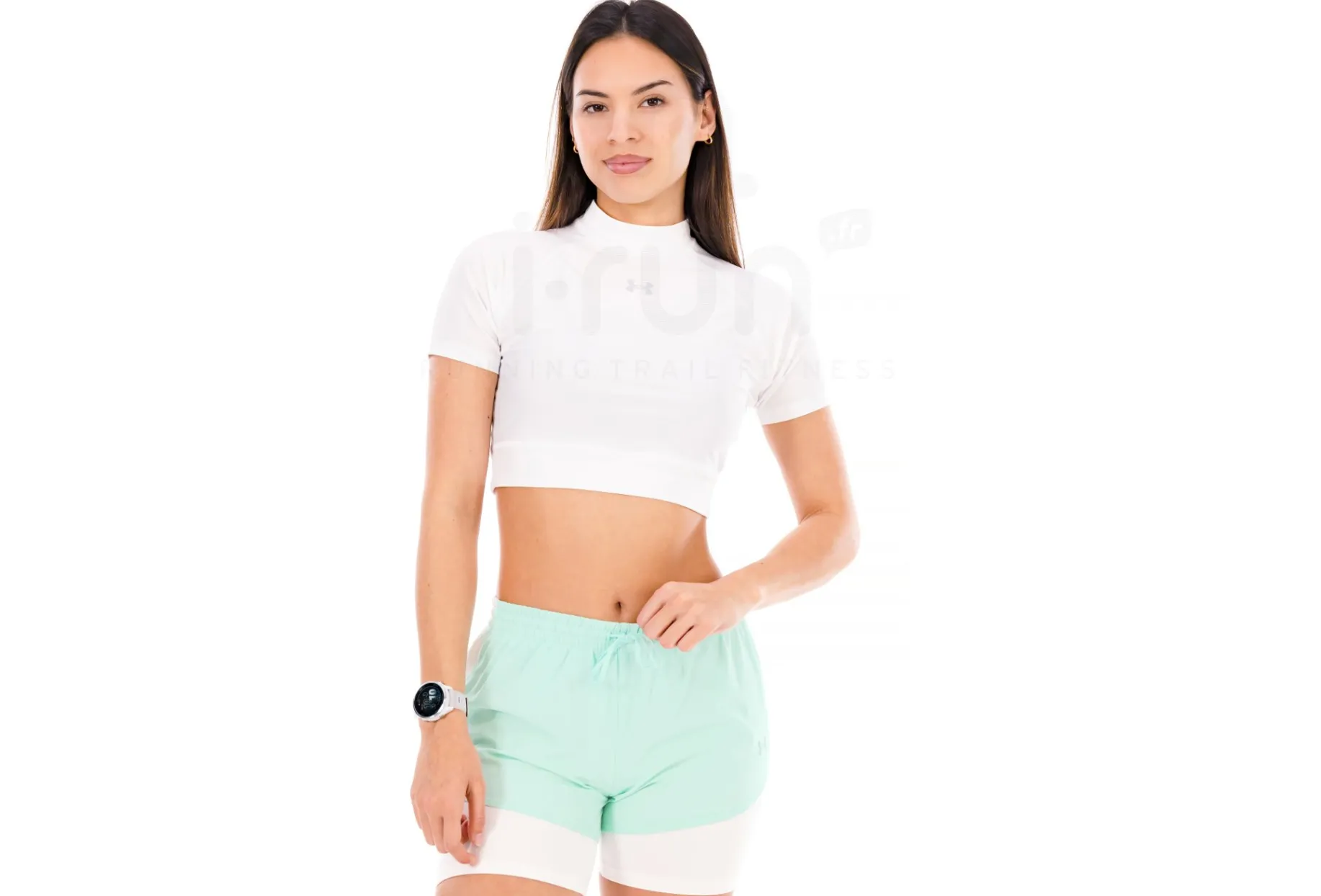Under Armour HeatGear Crop Mock