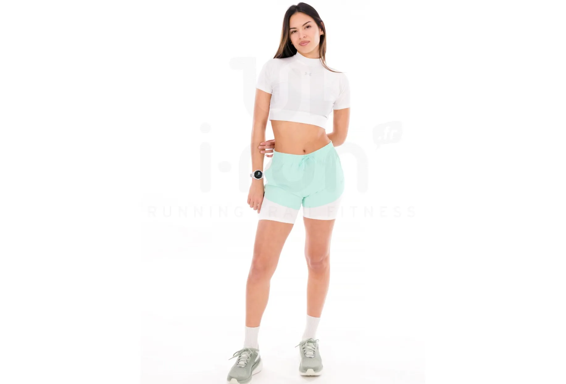 Under Armour HeatGear Crop Mock