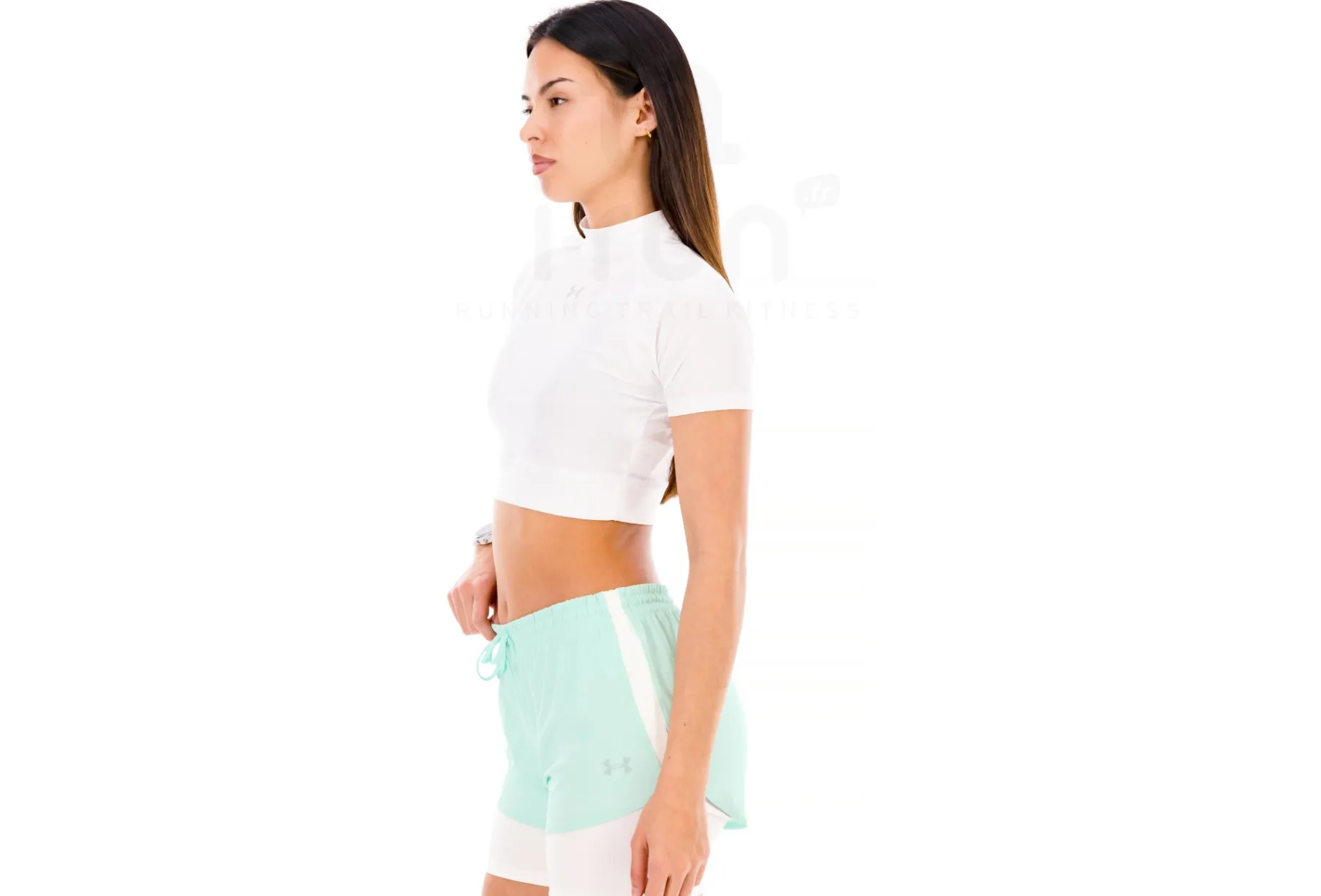 Under Armour HeatGear Crop Mock