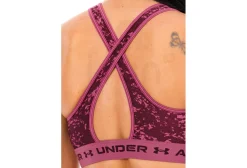 Under Armour sujetador deportivo Crossback Mid Print