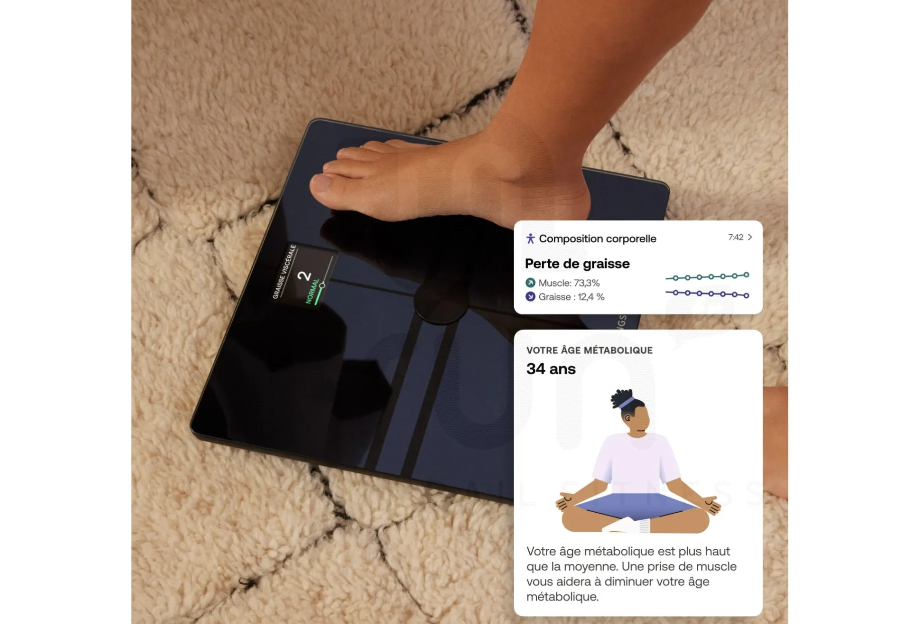 Withings báscula inteligente Body Comp